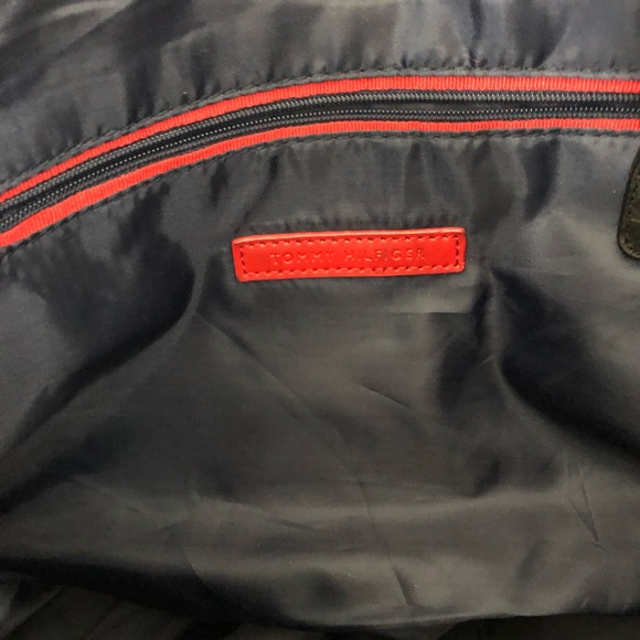 NWOT Tommy Hilfiger tote shoulder bag tan/brown - Picture 9 of 10